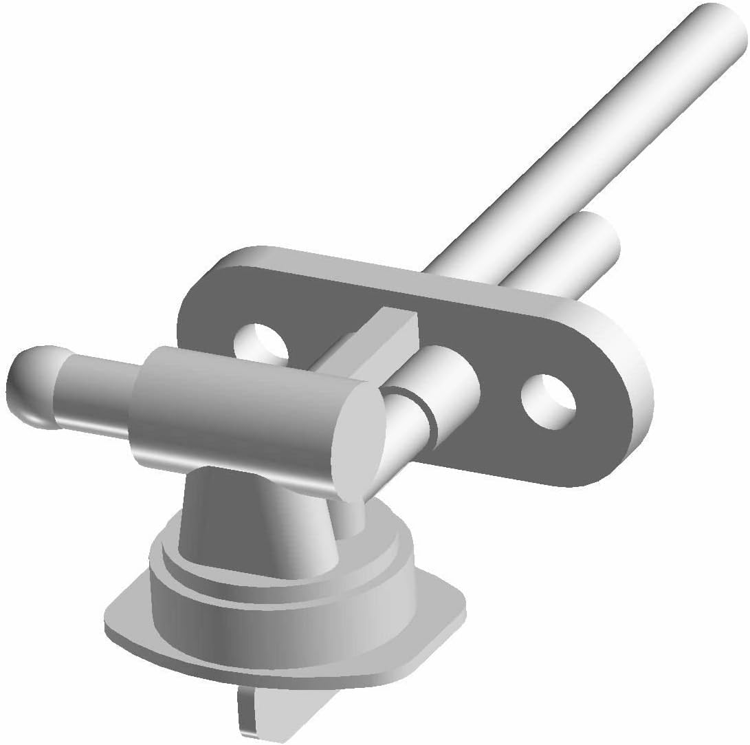 Polaris ATV Fuel Valve, On/Off/Reserve, Genuine OEM Part 7052370, Qty 1