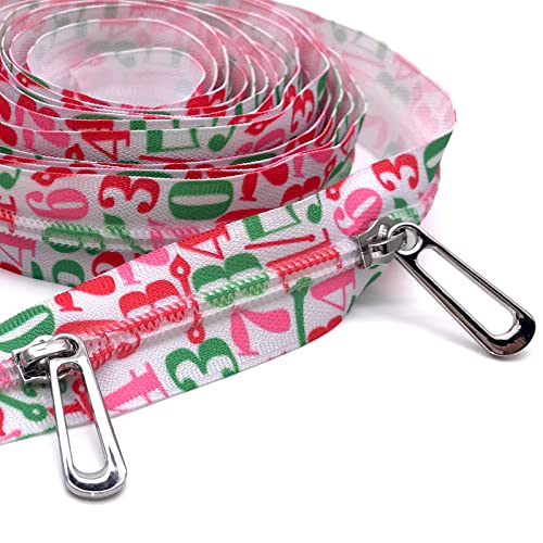 Goyunwell #5 Zipper Pulls Metal Zipper Head Pull Slider for Nylon Zippers Bulk 40pcs Replacement for Purse and Bag Tent Handbag Craft Sewing Silver