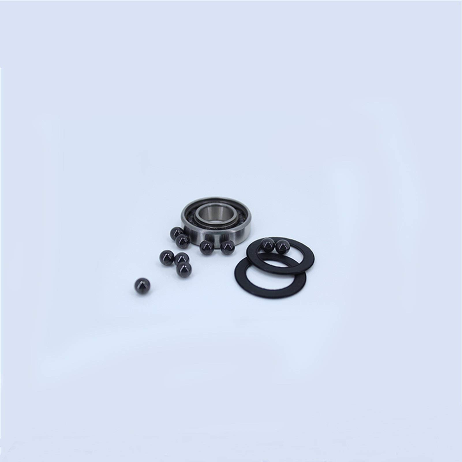 rodamientos 1 rodamiento de cerámica híbrido R20 31,75x57,15x12,7mm husillo de Motor Industrial R20HC Si3N4 rodamientos de Bolas 3NC R20RS