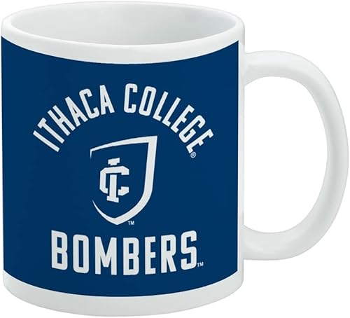 GRAPHICS & MORE Ithaca College Bombers - Taza de café de cerámica con el logotipo, tazas de regalo novedosas para café, té y bebidas calientes, 11