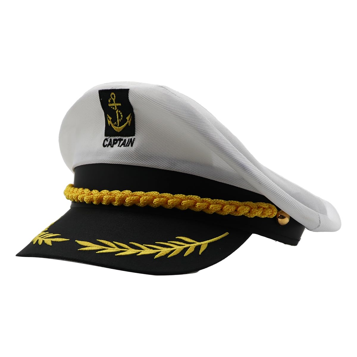 Nicear Sailor Captain Hat Kids Captain Cap Adjustable Cosplay Party Hats Kids Navy Hat White Sailor Cap For Men Women Adult - Image 3