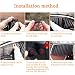 Parasol de Coche Ventana Lateral para Peugeot 208 308 408 4008 508...