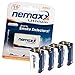 Produktbild 4X Nemaxx Lithium 9V Block Batterie Set für Rauchmelder 10 Jahre Lebensdauer