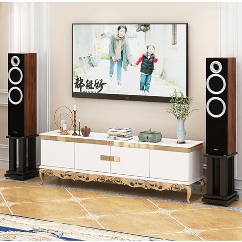 Supports d'enceintes de bibliothèque réglables pour optimiser le son surround - 5