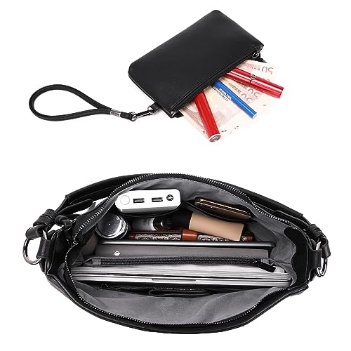 Image of lapsting Hobo Bags for Women Handbags Purse Ladies Boho Shoulder Bag Crossbody Purses Faux Leather