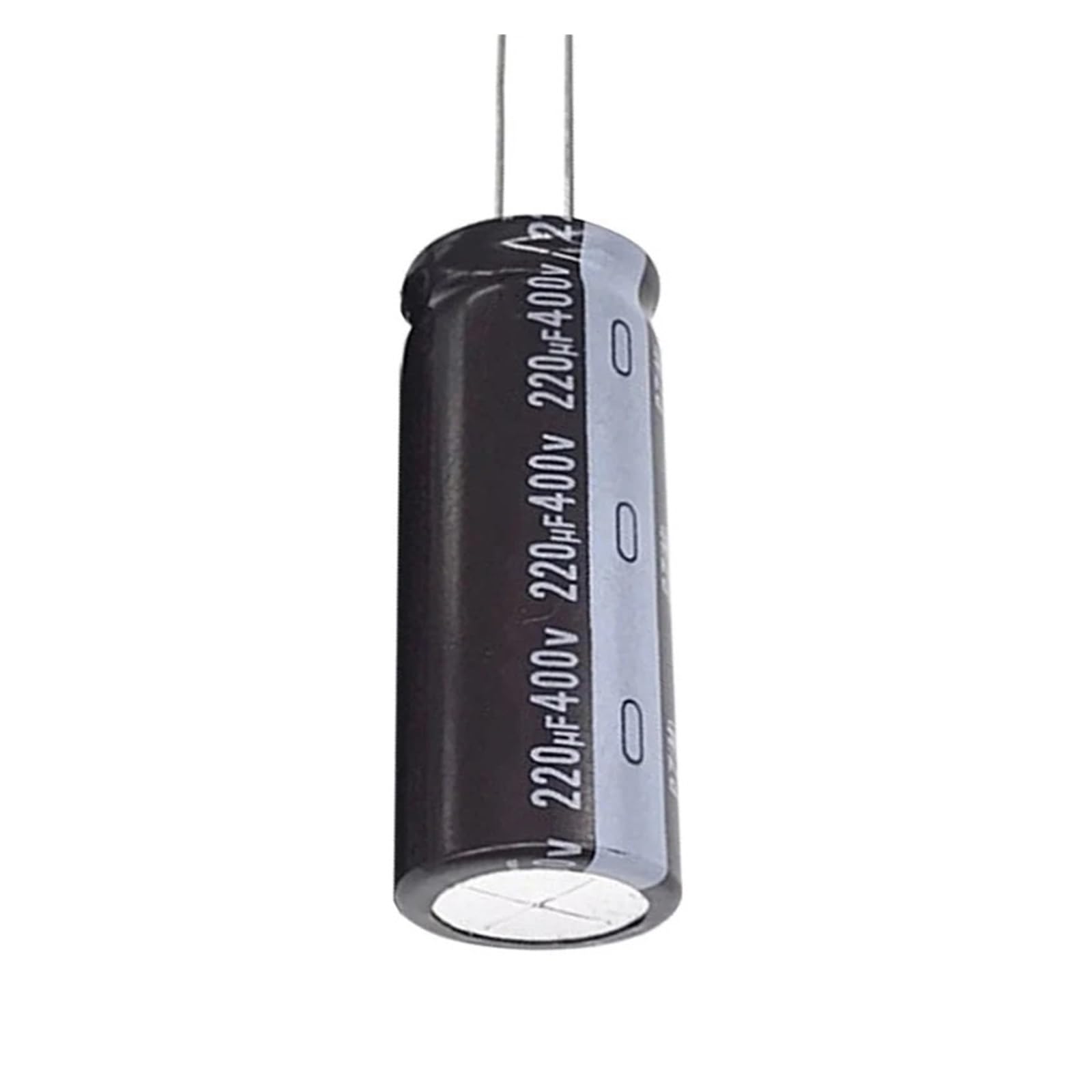 Condensatore Elettrolitico CX 220uF 400V 18x45mm – Radiale, ±20%, 105°C - Foto 2