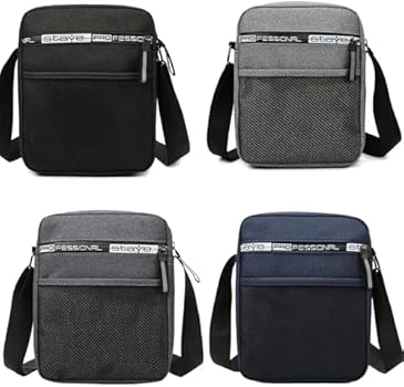 Small Square Bag For Men Shoulder Bag Business Crossbody Bag Men Women Crossbody Bag, Beige - View #4