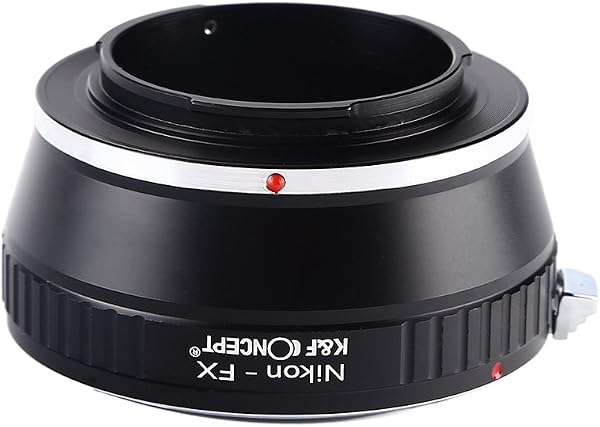 K&F CONCEPT adattatore da Compatibile con Nikon a Fuji X per obiettivo Compatibile con Nikon AI/F a Compatibile con Fujifilm serie X mirrorless FX, per Fuji XT2 XT20 XE3 XT1 X-T2 - 2