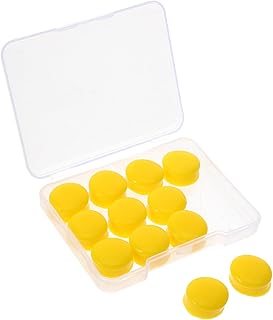 12pcs Flexible Small Earplugs for Swimming Reusable Silicone Noise Muffling for Adults Boys and Girls Snoring Travel