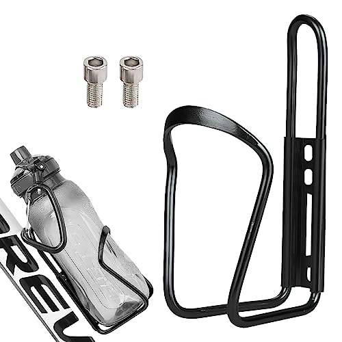 Paquete de Portabidón de Bicicleta portabotellas de Aluminio, Porta Bidones para Bici MTB a Prueba de Golpes y Equipado con Tornillos, Extra Reforzado para Bicicleta de Carretera, MTB