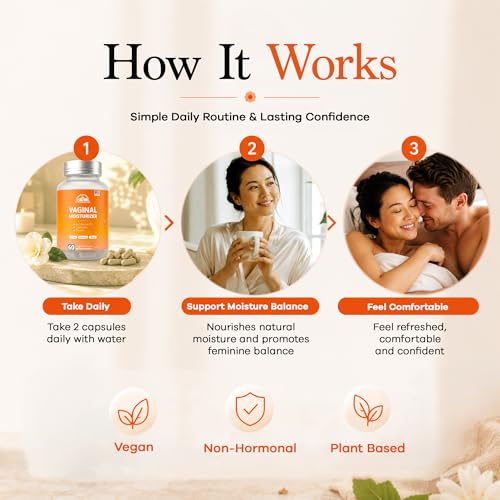 Image of ANGELYCIA Probiotic Vaginal Moisturizer Pills for Women Slippery Elm
