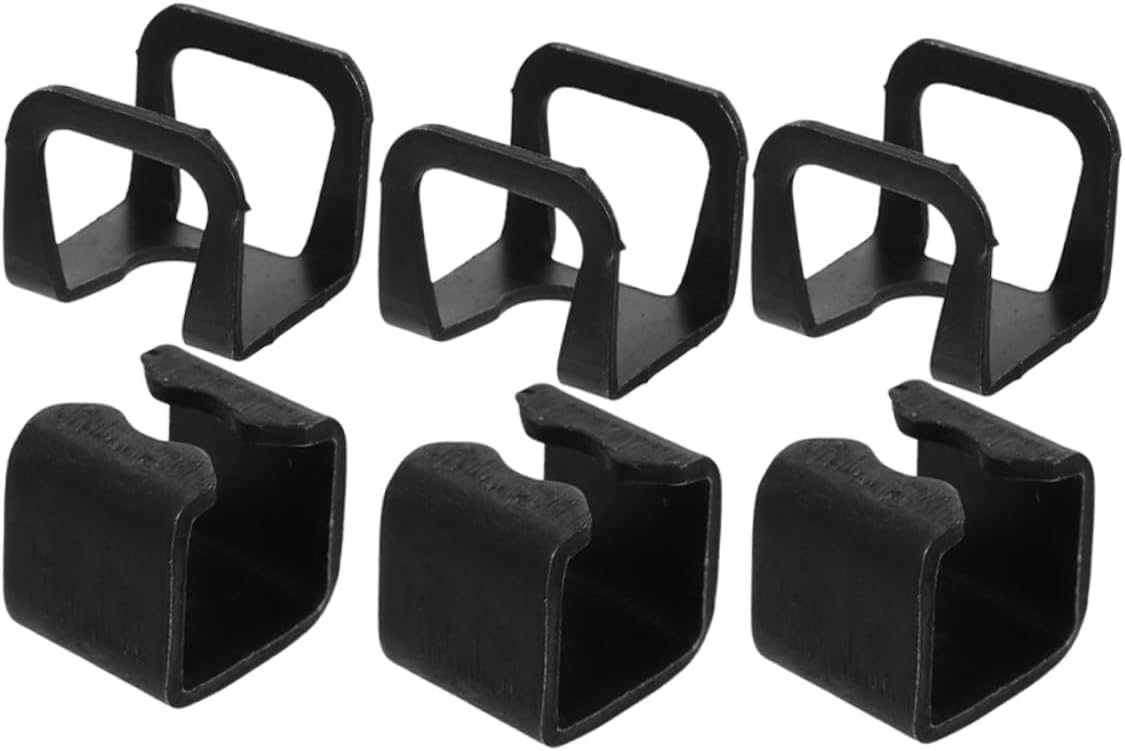 6pcs Jack Oil Pump Clips Durable Horizontal Type Fasteners for Bottle Includes Each of Clips Reliable Connection