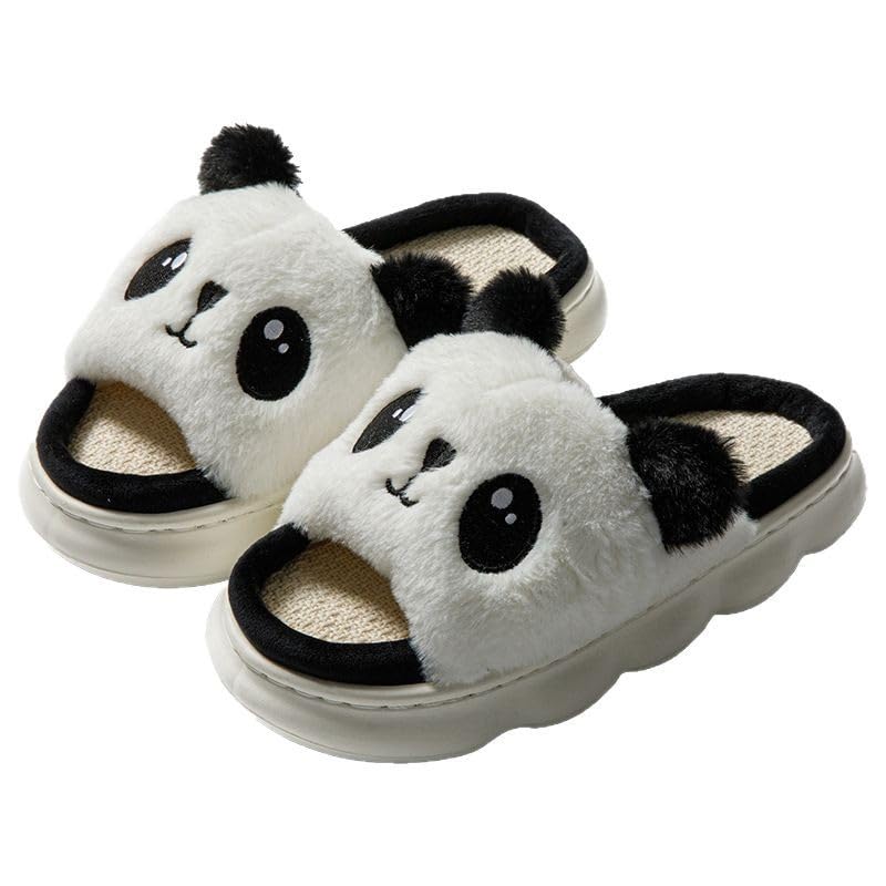 Cartoon Slippers Cute Animal Shape Slippers Thick Sole Soft Indoor Outdoor Slippers for Women