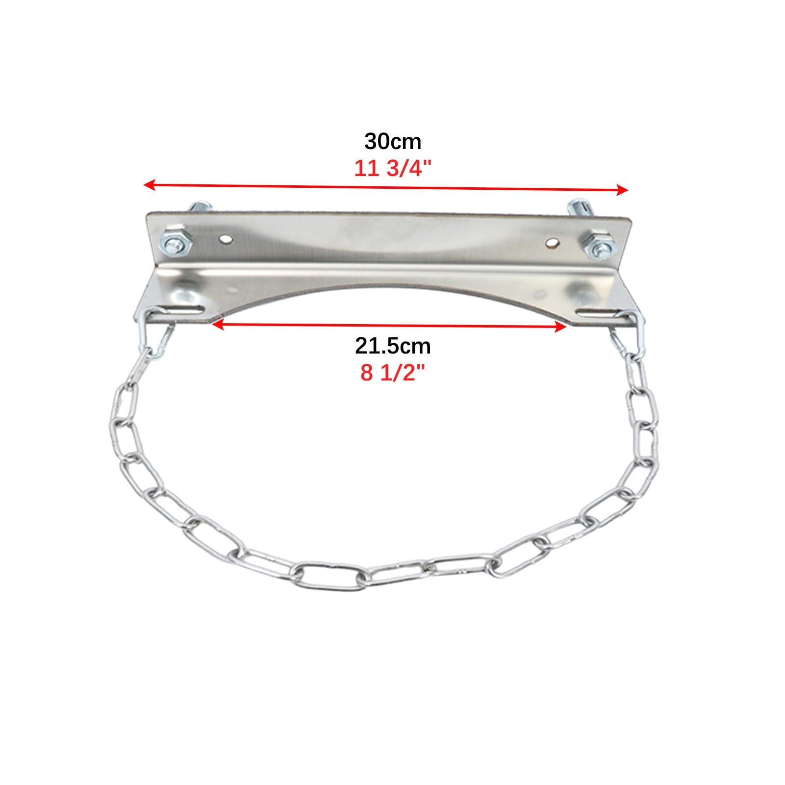 Portabotellas de Oxígeno Soporte para Botella de Oxigeno Simple, Soporte de Pared para Botella de Gas de Oxigeno Plateado, Soporte para Botella de Gas con Tornillos de Expansión, Botella de Aire Segur
