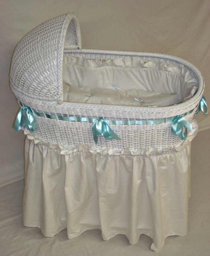 wicker bassinet amazon