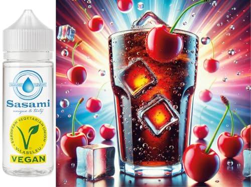 Cherry Ice arôme concentré Cola cerise liquide DIY Vegan Sasami 100ml