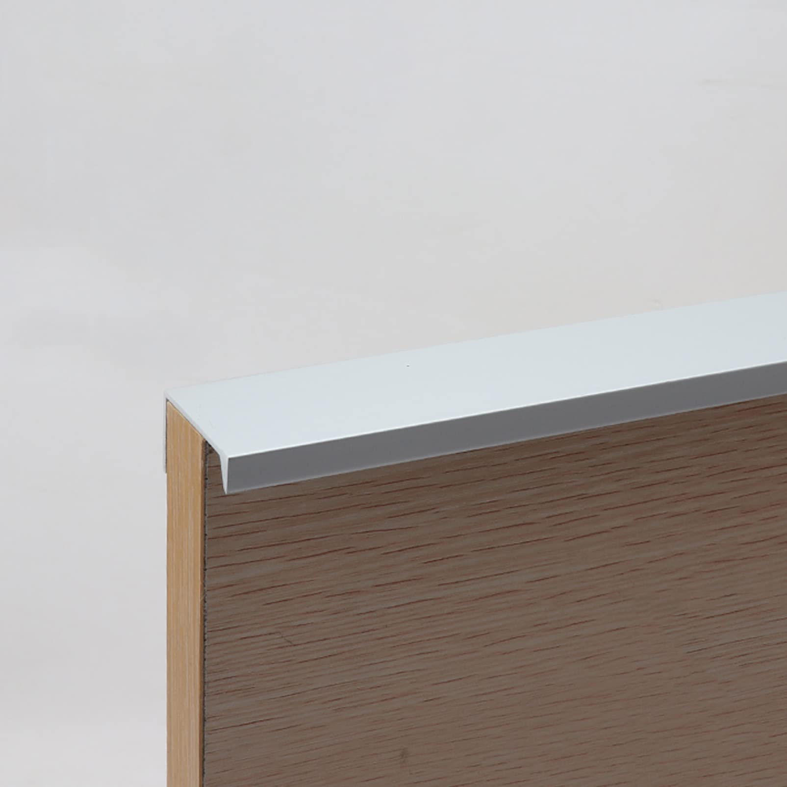 MNGHAYYR Concealed Finger Edge Cabinet Pulls Furniture Handles Hidden Drawer Pulls Aluminum Cabinet Handle Modern Style Multiple Sizes(Total Length 800mm)