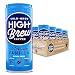 High Brew Cold Brew Coffee - Mexican Vanilla 8 Fl Oz (12 Count) Grab & Go Pre-Made Cold Brew Fair Trade Coffee Low-Acidity Caffeine Drink