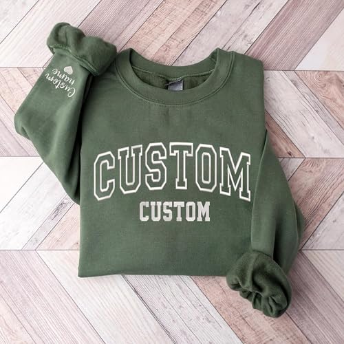 Custom Job Embroidered Sweatshirt, Personalized Job Roles Sweatshirt, Healthcare, Education, Wellness Gifts3