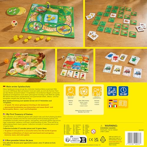Haba Mi primer tesoro de juegos La gran colección de juegos de HABA (en alemán)