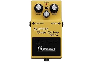 Boss SD-1 Super Overdrive Pedal: Engineered for the Discriminating Guitarist