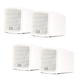 Acoustique Audio Aa321 W Montage Intérieur Enceintes 800 Watts Blanc Bookshelf Lot de 2 Paires Aa321 W-2pr - Les Beatles, Paul McCartney, John Lennon, RIngo Starr, George Harrison