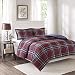Madison Park Essentials Bernard 3M Scotchgard Down Alternative Comforter Mini Set, Twin/ Twin X-Large, Red