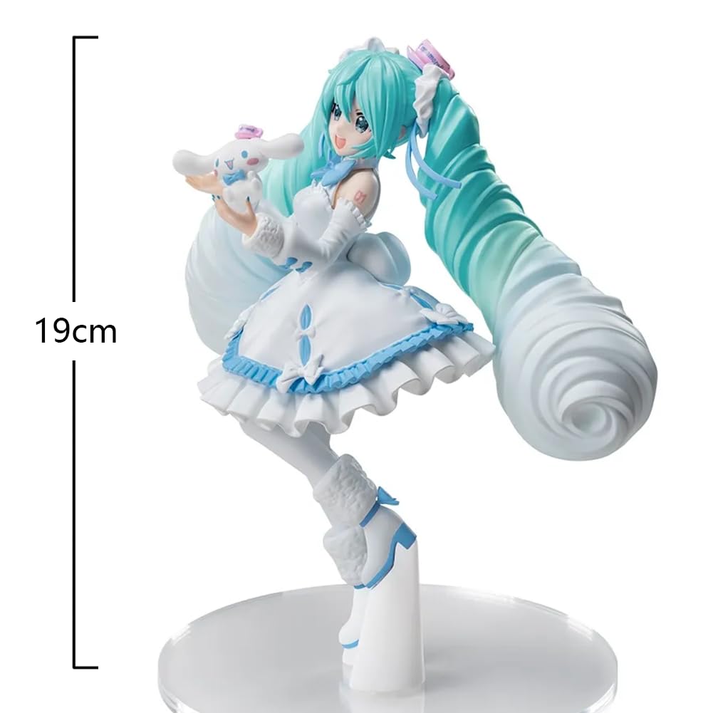 Zhongkaihua Miku Anime Figura Rosa Vestido Estilo Anime Niña Figura Kawaii Miku Figura de Acción PVC Estatua Modelo 21CM PVC Escritorio Decoración Regalo Zhongkaihua Miku Anime Figura Rosa Vestido Estilo Anime Niña Figura Kawaii Miku Figura de Acción PVC Estatua Modelo 21CM PVC Escritorio Decoración Regalo