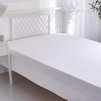 Flat Sheet Single White 150cm x 250cm Commercial Bed Sheets Sold Individually Mattress Cover Upper Sheet