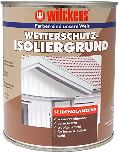 Wilckens Wetterschutz-Isoliergrund 750 ml Weiß