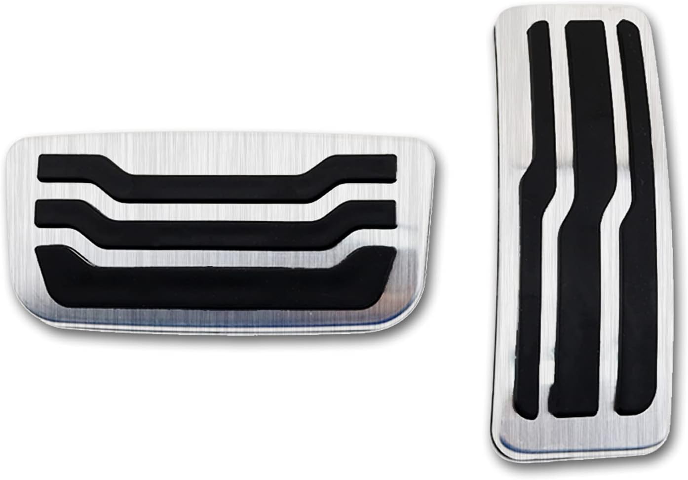 Foot Brake Accelerator Gas Pedal Pad Cover Compatible for Ford Everest Ranger 2016-2025 Part Interior Accessories Anti-Skid No Drill Automatic Transmission Set