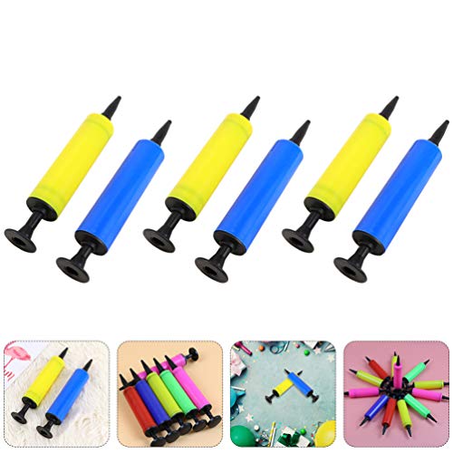 STOBOK Bolas Bomba Bolas Inflador 15 Pcs Mini Balão Portátil Bomba de Ar Balão Soprador Ferramenta d