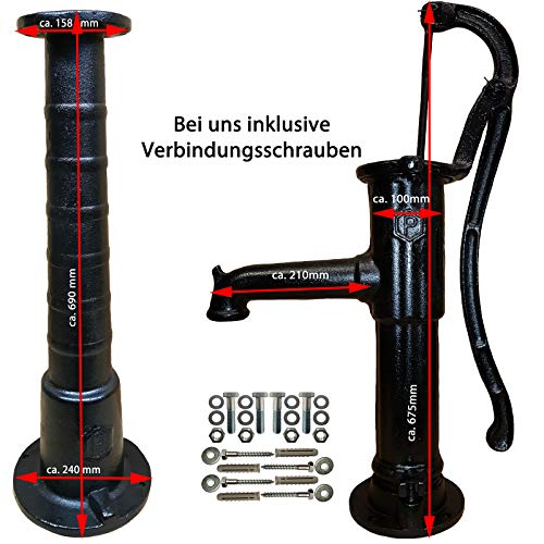 Pumpenständer für Schwengelpumpe Ständer Handpumpe Gartenpumpe Wasserpumpe Pumpe