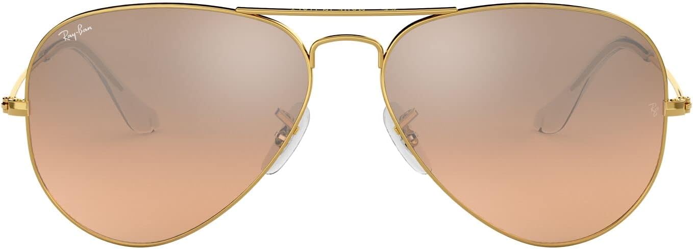 Ray-Ban RB3025 Classic Mirrored Aviator Sunglasses