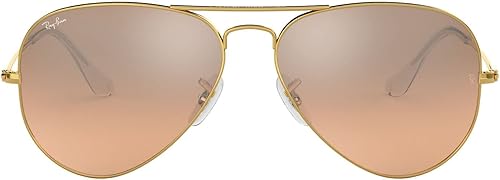 Ray-Ban Rb3025 Classic - Lentes de sol con espejo diseño de aviador para mujer