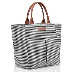 Black&White Stripes-Tote