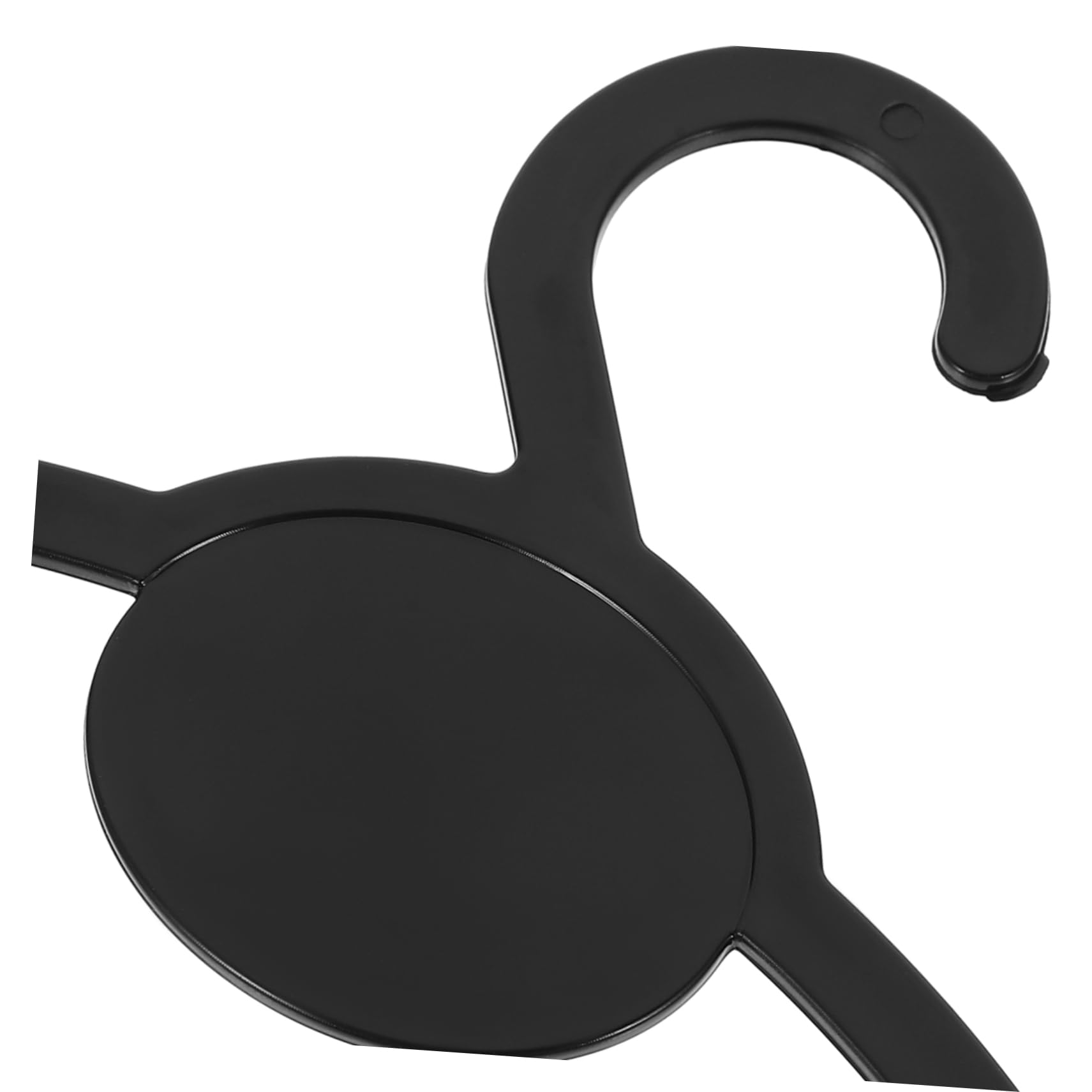 SOESFOUFU Space-Saving Round Hook Scarf Rack 10pcs Scarf Hangers for Closet Tie Hanger Organizer Scarf Storage Hangers