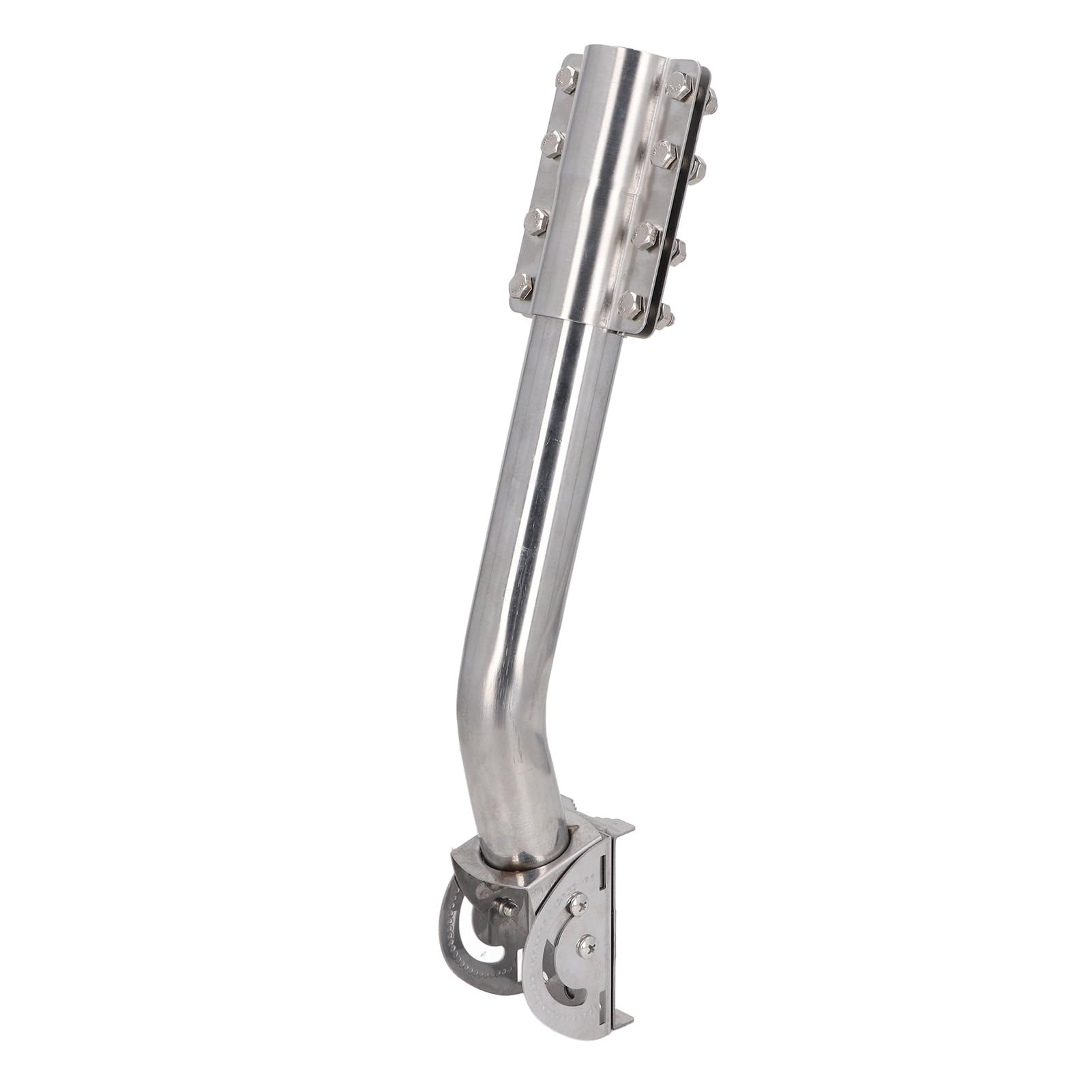 Kit Supporto Antenna Satellite, Staffa per Palo Lungo a Parete e