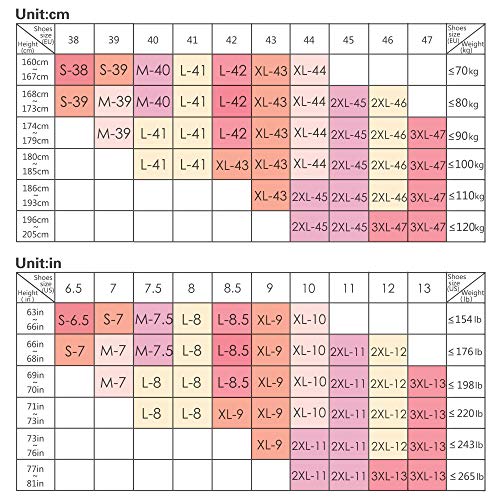NEYGU Botas de borracha de neoprene de 5 mm com peso de 1500 g, Camuflagem 1848, Feet: US8.5 ; Heigh