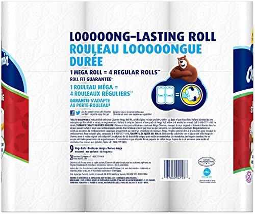 Image of Charmin Ultra Strong Toilet Paper - Mega Roll - 9 Pack