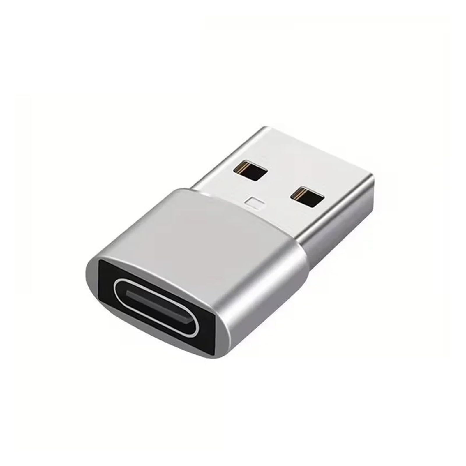 Adapter USB na USB C szybkie ładowanie konwerter OTG do iPhone'a 15 serii 14 13 do iPada (Balck)