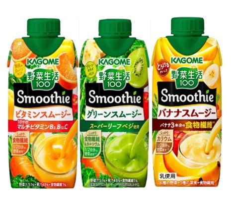 JS ؐ 100 Smoothie (O[X[W[ 330mlEr^~X[W[ 330mlEoiiX[W[330ml)×e6{