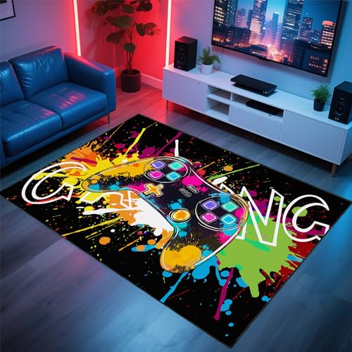 Tapete de juego 3'x5' con base antideslizante miniatura 1