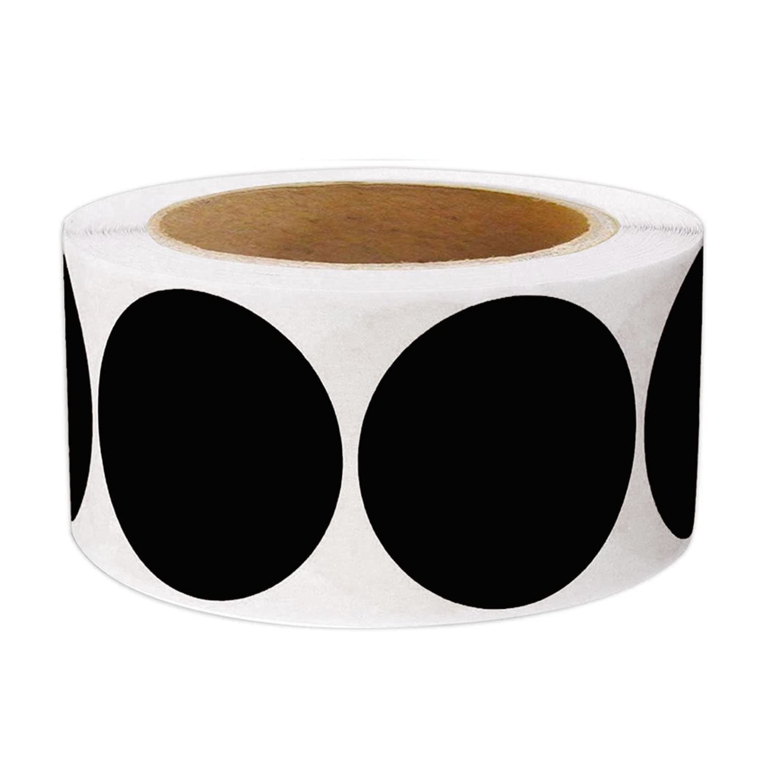 2" Round Black Color Circles Coding Dot Labels New 2022 Shooting Target