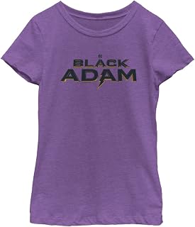 WARNER BROS Adam Black Atom Girls Short Sleeve Tee Shirt
