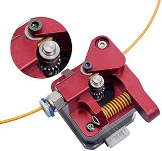 WINSINN Dual Gear Extruder, Works with Creality Ender 3 CR10 CR-10 Pro CR-10S Tornado Upgraded Aluminum Drive Feed for 3D Printer 1.75mm Filament
