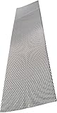KFZ-Teile AUTOSTYLE tg1256z Renngitter, schwarz, 125 x 25 cm/Honeycomb 12 x 6 mm