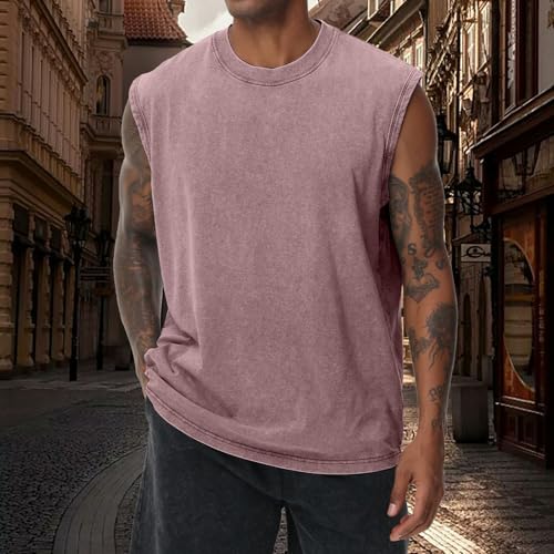 Chaleco sin mangas de algodón para hombre en tallas S a 3XL 2