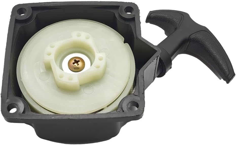 Starter Pull Fit for Chinese CG430 CG520 Bc430 Bc520 430 520 43CC 52CC 1E40F-5 40F-5 40-5 1E44F-5 2T 4T Lawnmower Brush Cutter Garden Tools(Starter)