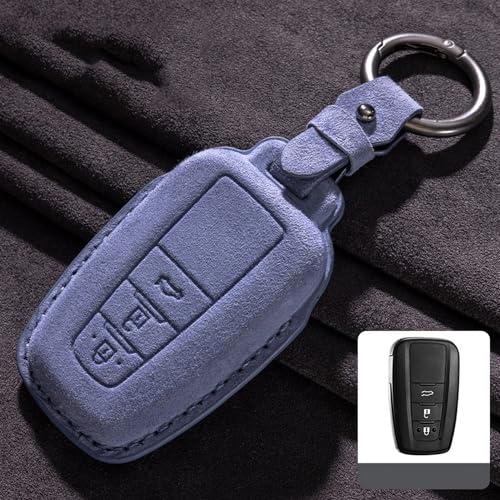 Coque de clé en daim Toyota un cadeau raffiné pour passionné auto - 2